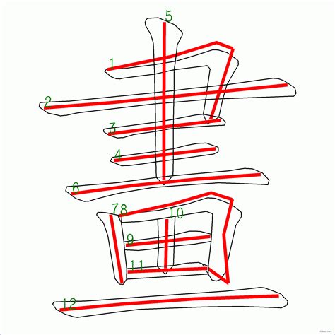 12劃中文字|總畫數12畫的國字一覽